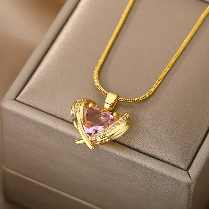 Colar Coração em Ouro 18k