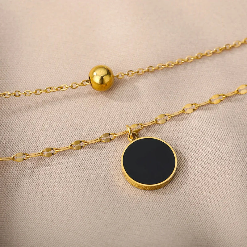 Colar Duplo Schuetz em Ouro 18k