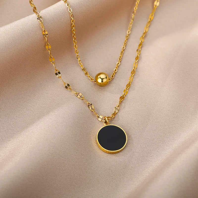 Colar Duplo Schuetz em Ouro 18k