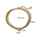 Pulseira Heart Cristal Zircônio em Ouro 18k