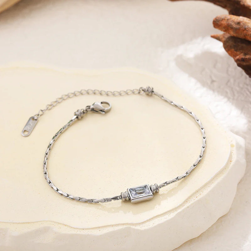 Pulseira Vintage de Zircônia 18k