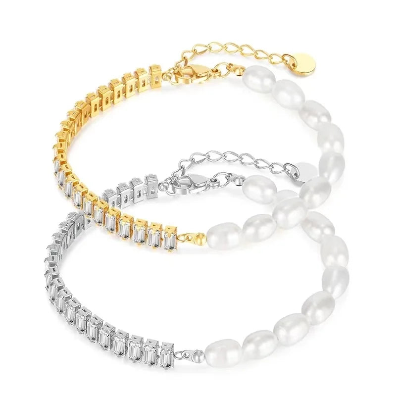 Pulseira Pérola em Ouro 18k