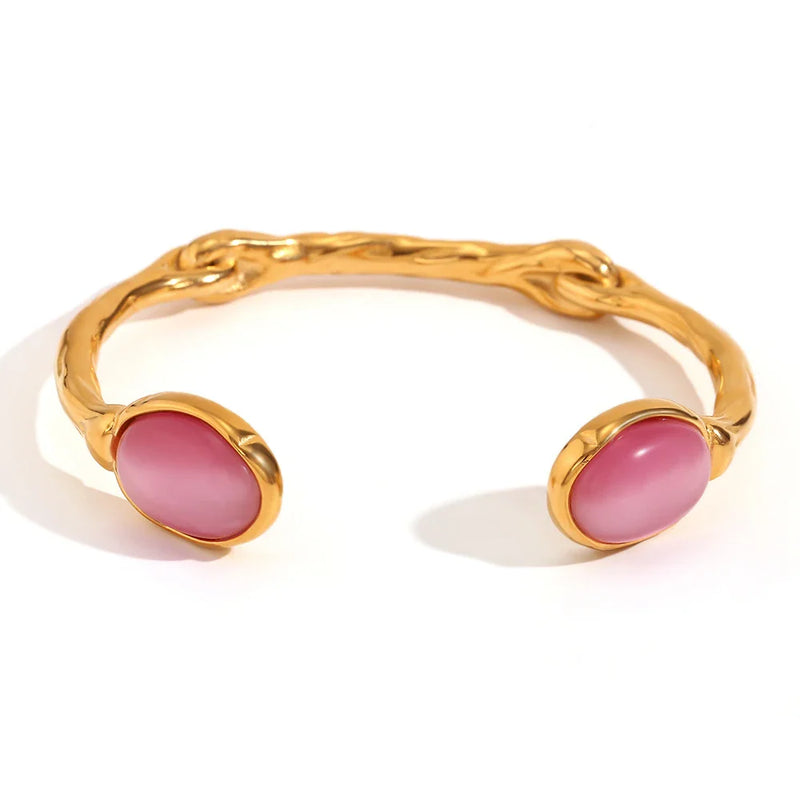 Pulseira Ágata em Ouro 18k