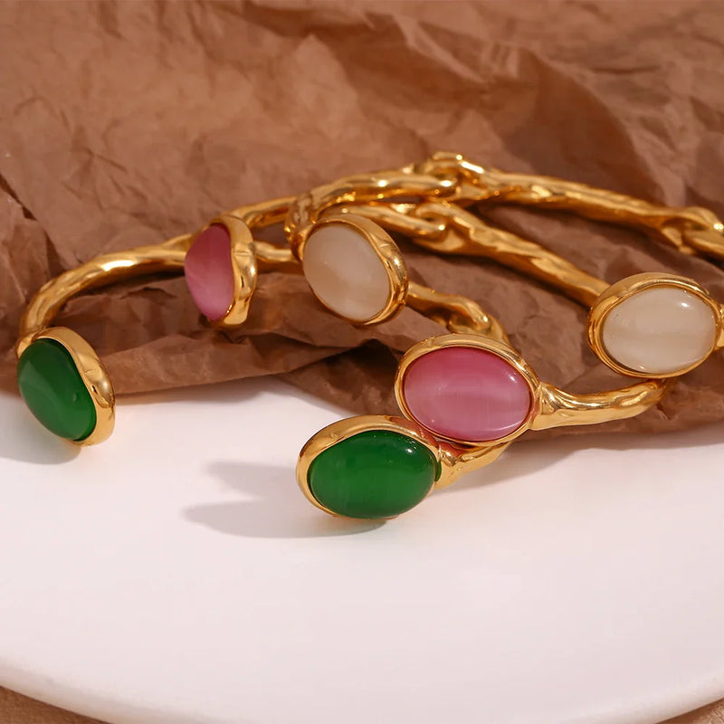 Pulseira Ágata em Ouro 18k