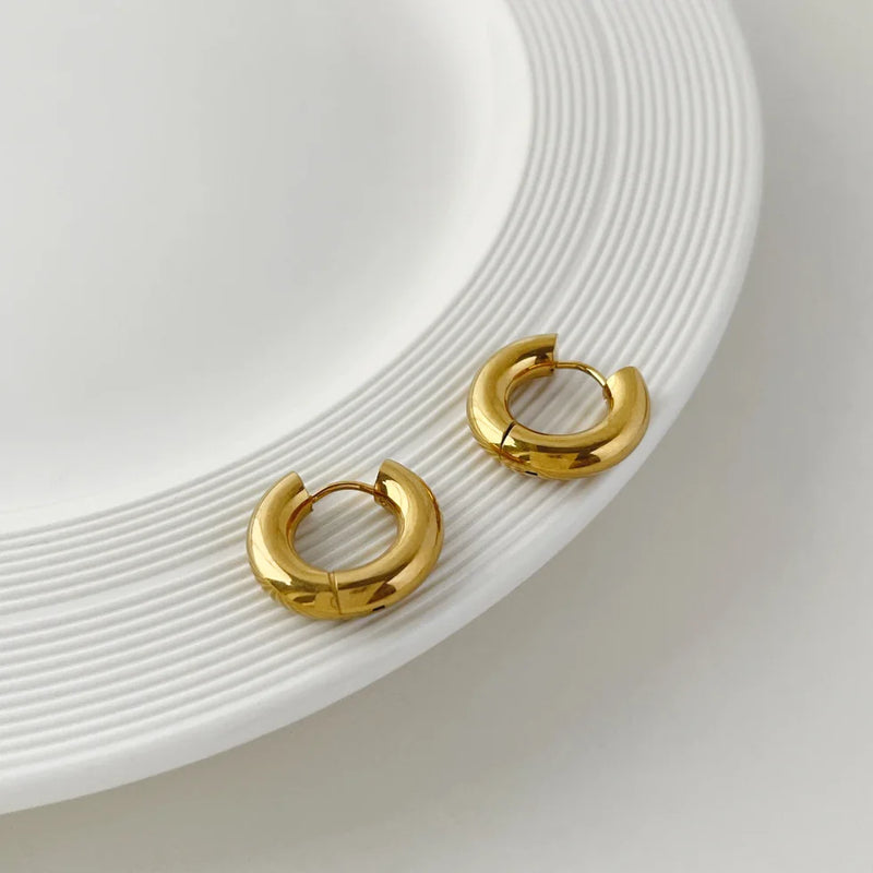 Brincos de Argola em Ouro 18k
