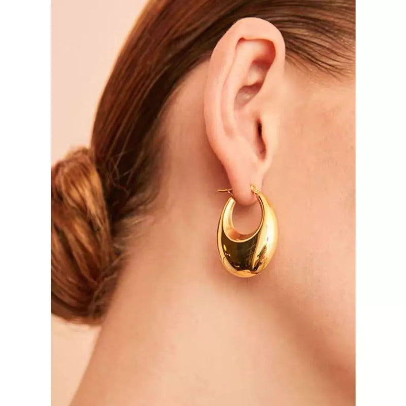 Brincos Argola Moretti em Ouro 18k