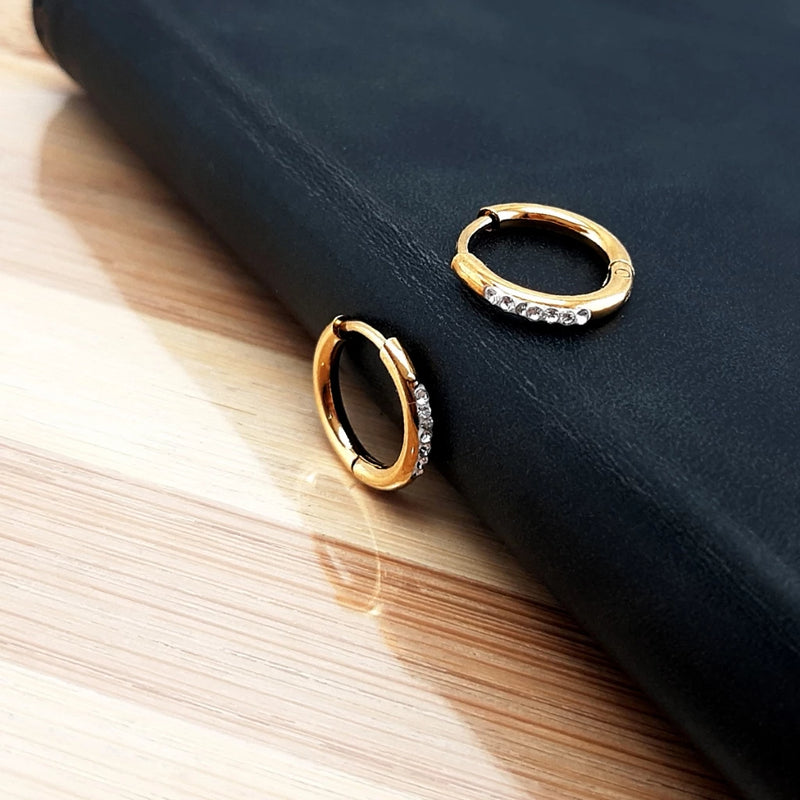 Brincos de Argola Harmz em Ouro 18k