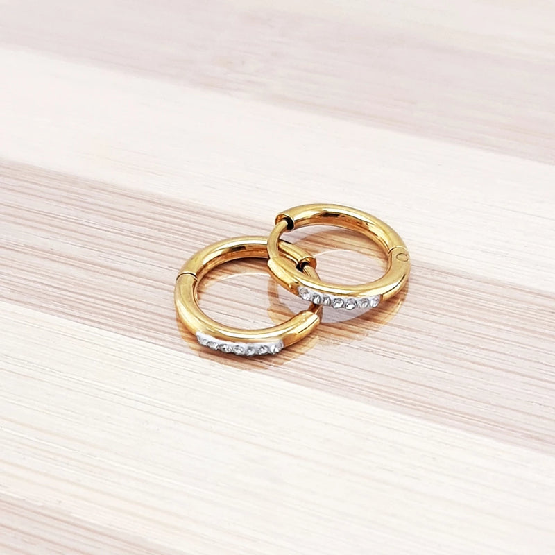 Brincos de Argola Harmz em Ouro 18k