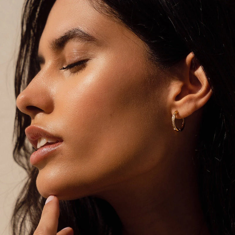 Brincos de Argola Harmz em Ouro 18k