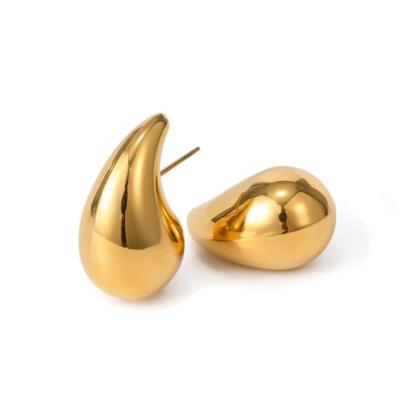 Brincos Gota Thulz em Ouro 18k