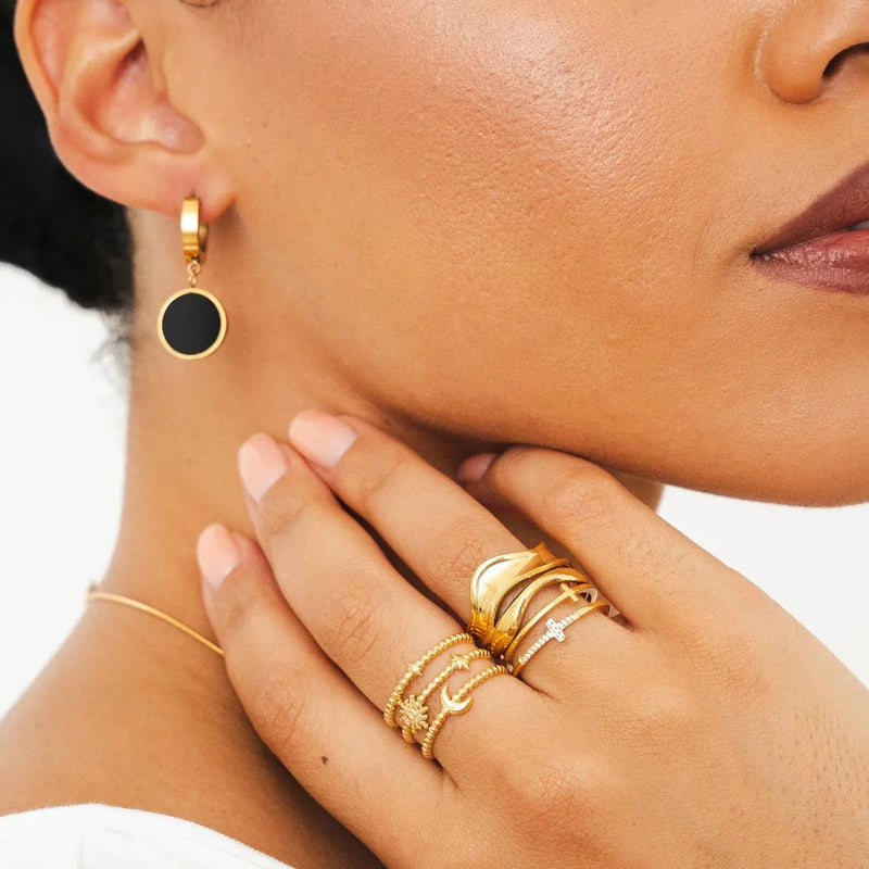 Brinco Pingente Clamor em Ouro 18k