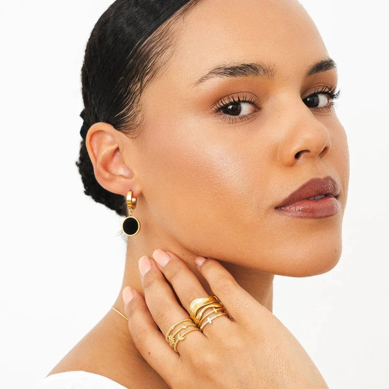 Brinco Pingente Clamor em Ouro 18k