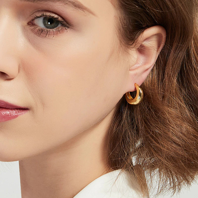 Brincos Argola Moretti em Ouro 18k