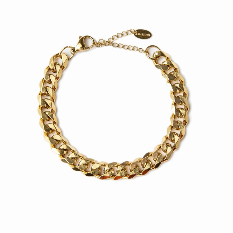Pulseira 18cm Tradicional em Ouro 18k