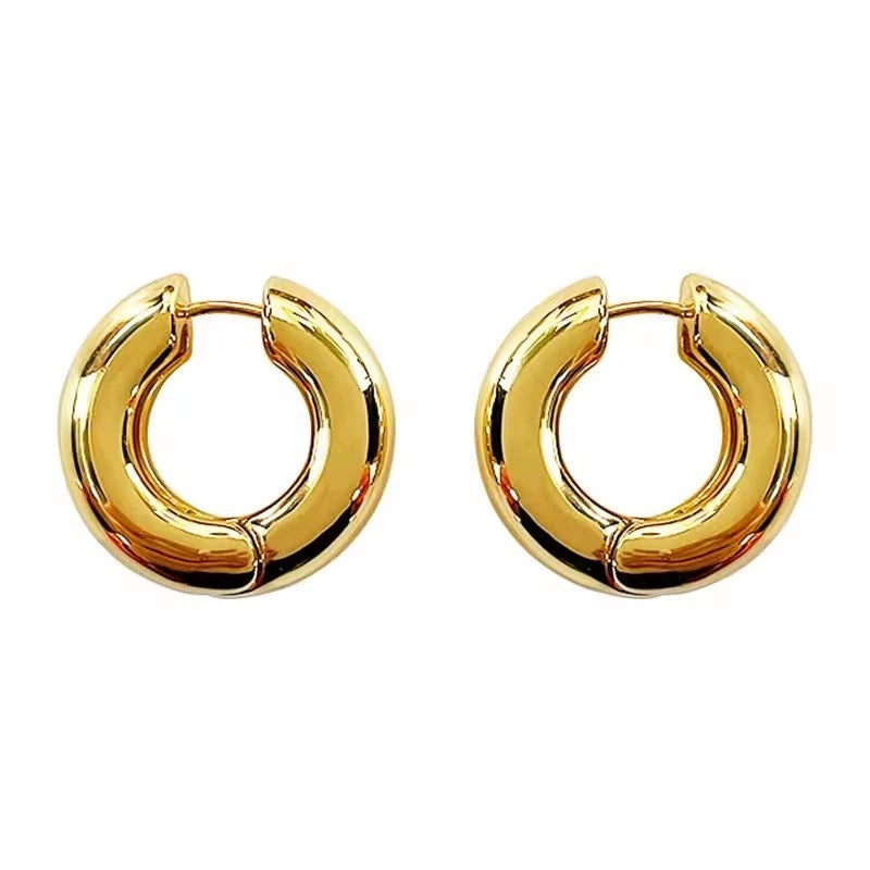 Brincos de Argola em Ouro 18k